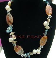 Sell fashion pearl necklace 003