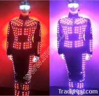 Sell LED Costumes, LED Robot suits, performance costume with LED