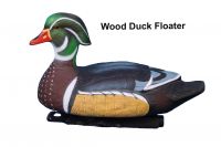 100% foam filled wood duck hunting decoy floatie with realistic painting schemes from China factory