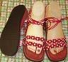 100% hand-knitted sandals, Cooler 010