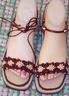 100% hand-knitted sandals, Cooler 011