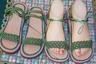 100% hand-knitted sandals, Cooler 016