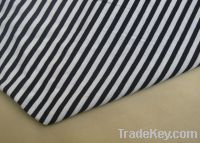 Sell white black stripe fabrics