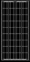 125w/125 watt monocrystalline/polycrystalline solar module/solar panel
