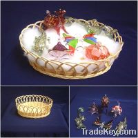 Animal Christmas Ornaments Basket Gift