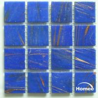 Homee glass mosaic tile, Gold line Series(G02)