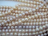 Sell freshwater pearls in strands