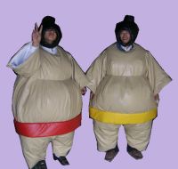 sell inflatable sumo suit with mat