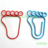 Sell foot shape paper clips