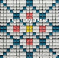 Sell glass mosaic( jsm-g042)