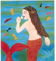 oil painting-mermaid