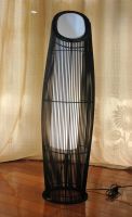 rattan floor lamp HJ0881B