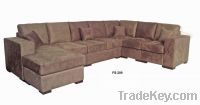 Sell sofa set with chaise and bed(209)