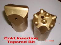 Sell Cold / Hot Insertion Tapered Button Bits