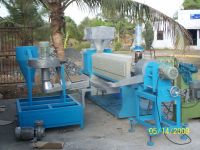 Plastic Recycling Plant with die face cutter system