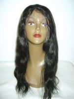 Sell human hair weaving hair wigs skin weft toupee bre bonded hair