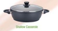 Sell die-cast aluminum non-stick shallow casserole