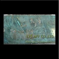 bronze relief, brass relievo