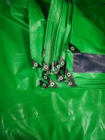 100-260g green/black color , virgin materials PE waterproof tarpaulin , Rain cover