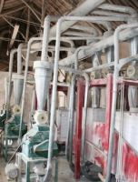 complete set maize flour machine, whole flour mill, complete flour mill