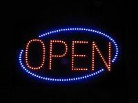 Sell open led sign