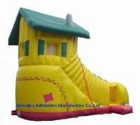 Sell inflatable shoe's slide