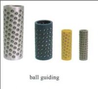 Sell guiding ball for warp knitting machines