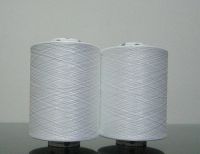 Polyester linen-like yarn