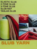 POLYESTER SLUB YARN