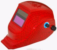 sell auto-darkening welding helmet-red zhizhu