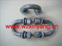 u-bolt, tower bolts, railway bolts