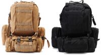 600D outdoor 3P tactical military hiking combination backpack bag, camouflage military bag
