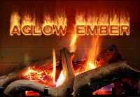Gas log embers for fireplace