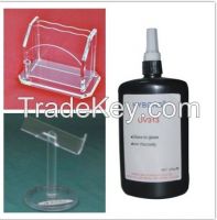 UV Glue for bonding plastic to glass, metal, plastic