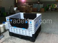 Plastic folding crates-D series