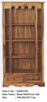 Sell Wooden Bookshelf with Iron Jali