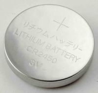 CR2450 LiMnO4 button battery