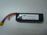 Sell LiFePO4 battery rc battery, 9.6V2200mAh battery