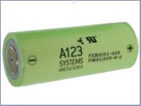 A123 LiFePO4 26650  2300mAh battery cell