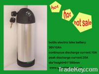 Sell 36V10Ah bottle electric bike battery