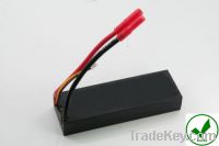 7.4V5000mAh 20C aircraft battery , rc lipo battery