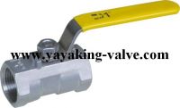 Sell 1-pc thread end ball valve