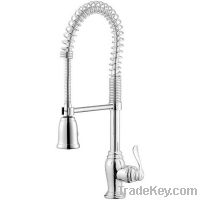 Sell brushed nickel kitchen pull out faucet UPC NSF AB1953 FAUCET