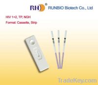 Sell HIV Home Test Kit, 1+2 Whole Blood Test, Rapid Diagnostic Test, O
