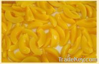 Sell canned yellow peach sliced
