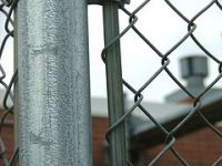 Sell pvc coated chain link fence galvanized chain link fence