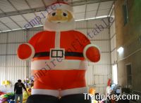 Inflatable big Santa Claus