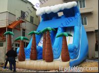 Sell beautiful inflatable water slide