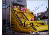 Sell beautiful inflatable dry slide