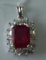 Sell Gold Pendant with Ruby